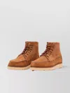 Sebago Lace-up Suede Brogues Rubber Sole