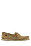Sebago Suede Lace-up Loafers With Embellished Finish