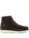 Sebago Men's Tala Mid Suede Dk Brown Boot In Brown