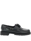 Sebago Black Ranger Moc Soft Loafers In Black