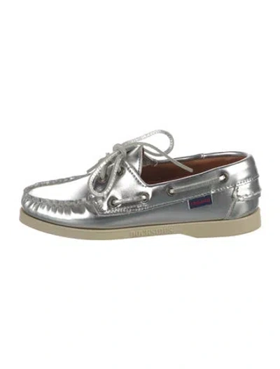 Pre-owned Sebago Leather Moccasins