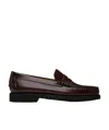 Sebago Man Loafers Cocoa Size 7 Soft Leather In Brown