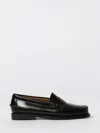 Sebago Classic Dan Moccasins In Leather In Black