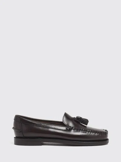 Sebago Loafer Woman Color Burgundy In Brown