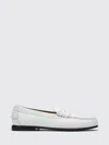 Sebago Classic Dan Leather Loafers For Women In White