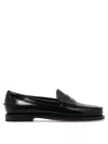 Sebago Black Pull-on Loafers