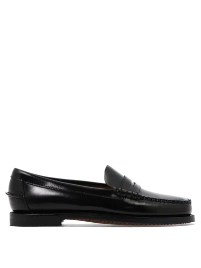 Sebago Loafers & Slippers In Black