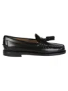 Sebago Classic Dan Multi Tassel Leather Loafers In Black