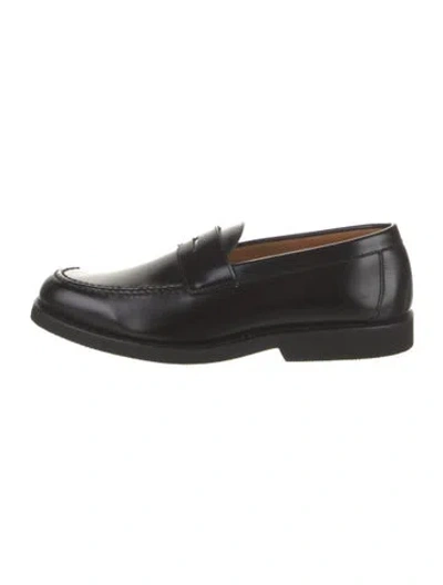 Pre-owned Sebago Loafers In Black