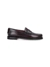 Sebago Brown Dan Leather Loafers In Brown