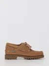 Sebago Camel Suede Acadia Loafers In Brown