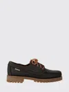 Sebago Askook Leather-trimmed Waxed-suede Boat Shoes In Brown