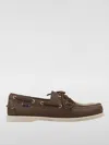 Sebago Docksides Portland - Leather Moccasin In Brown