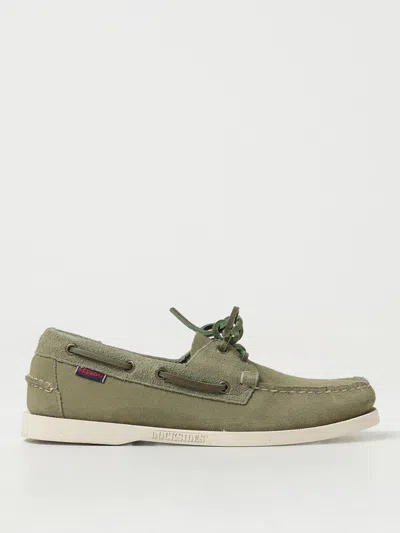 Sebago Shoes  Men Color Military