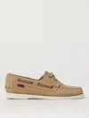 Sebago 'portland Artisan' Loafers In Beige Suede In ベージュ