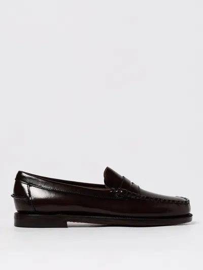 Sebago Loafers  Woman Color Brown In Animal Print