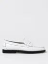 Sebago Classic Dan Pigment Leather Loafers In White