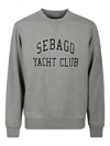 Sebago Logo-print Cotton Sweatshirt In Gray