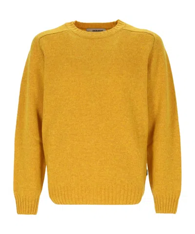 Sebago Long-sleeved Sweater In Gold