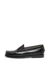 Sebago Classic Dan Leather Loafers In Black