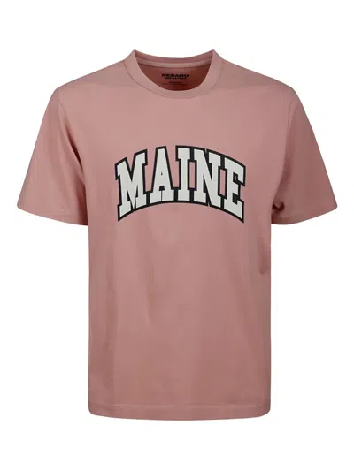 Sebago Maine Cotton T-shirt In Pink