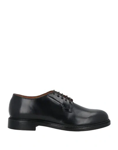 Sebago Man Lace-up Shoes Black Size 9 Leather