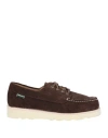 Sebago Askookfield Suede Leather Loafers In Brown