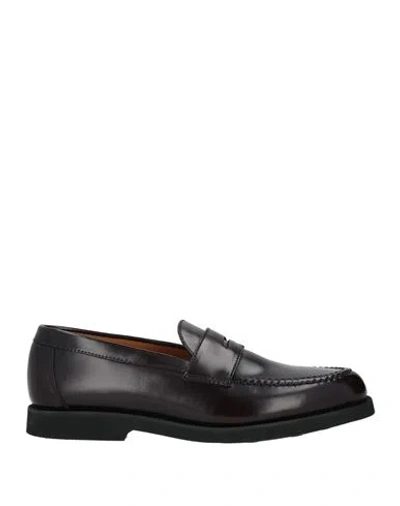 Sebago Man Loafers Deep Purple Size 10 Soft Leather