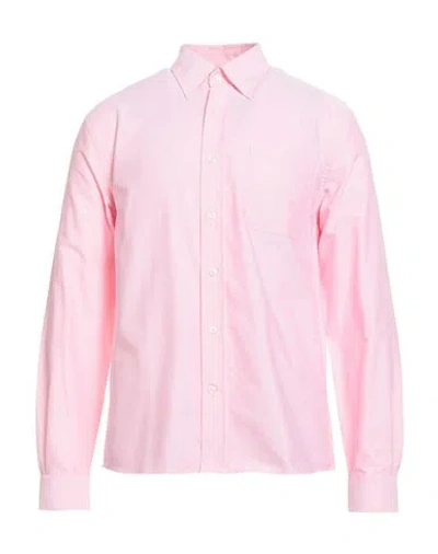 Sebago Man Shirt Pink Size M Cotton