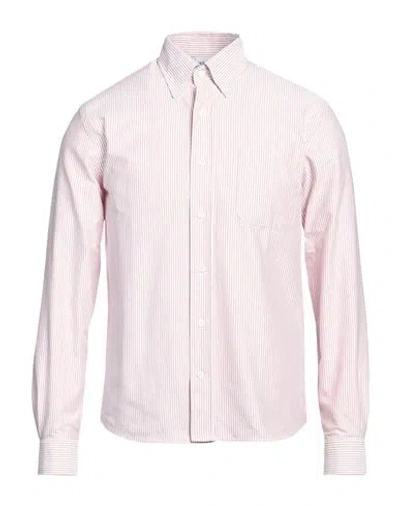 Sebago Man Shirt Red Size S Cotton In Pink