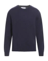 Sebago Man Sweater Navy Blue Size L Wool