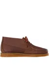 Sebago Men Strings In Burgundy