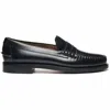 Sebago Black Pull-on Loafers In Black