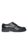 Sebago Refined Leather Shoes With Versatile Silhouette In Black