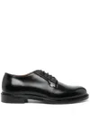 Sebago Refined Leather Shoes With Versatile Silhouette In Black