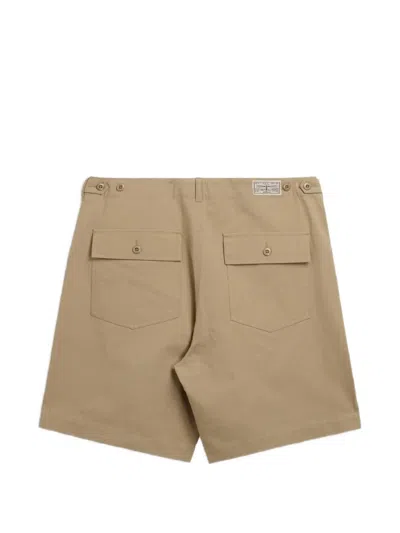 Sebago Milton Patch Pocket Shorts In Brown