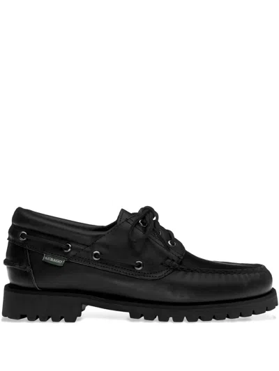 Sebago Mocassini Acadia Waxy In Animal Print
