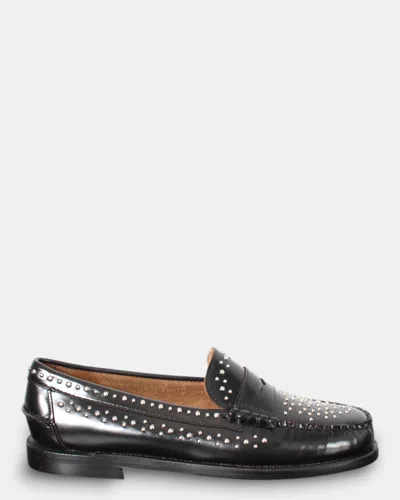 Sebago Mocassino Dan Studs 902 Black