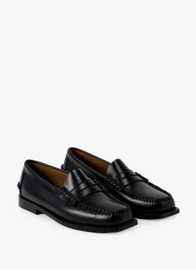 Sebago Mocassins En Cuir In Black