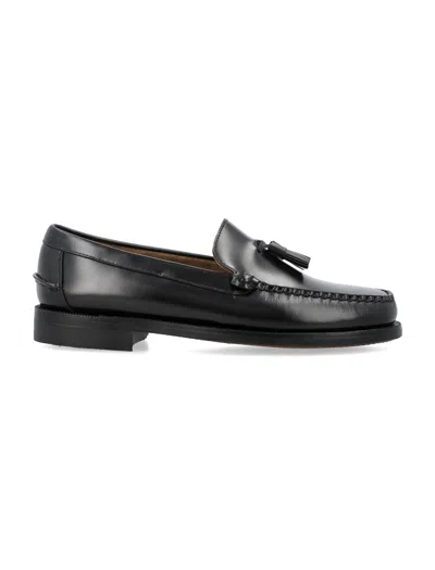 Sebago Mocassins Will In Leather In Black