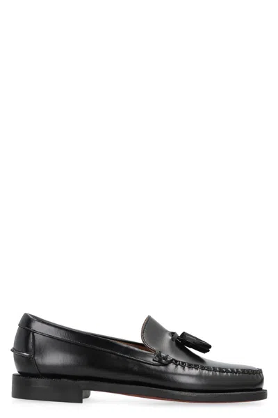 Sebago Mocassins Will In Leather In Black