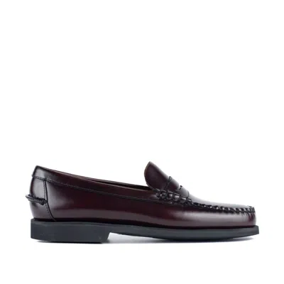 Sebago Moccasin Dan Po Brown Burgundy
