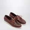 Sebago Slip-on Shoes With Stitching And Lace Detail