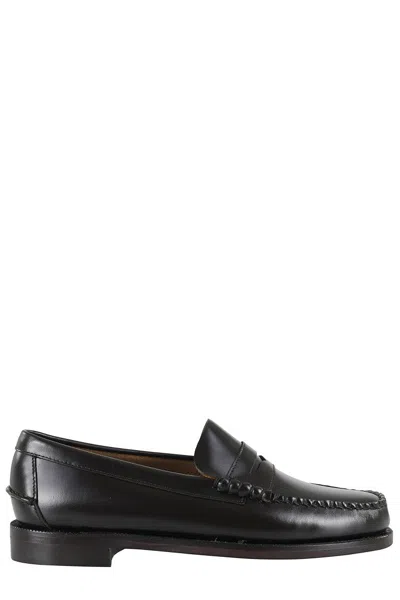 SEBAGO MOCCASIN WITH SMOOTH LEATHER UPPER