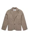 Sebago Neddick Prince-of-wales Check Blazer In Neutral