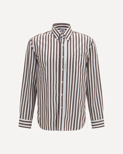 Sebago Nezinscot Striped Shirt In Black