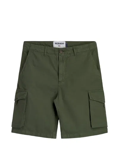 Sebago Northfield Cargo Shorts In Green