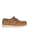 Sebago Oil Lace-up Shoes In Brown