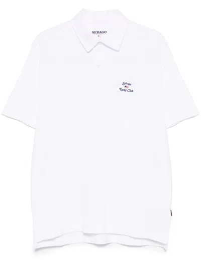 Sebago Orchard Poloshirt In Weiss