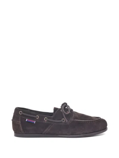 Sebago Owen Boat Shoes In Brown